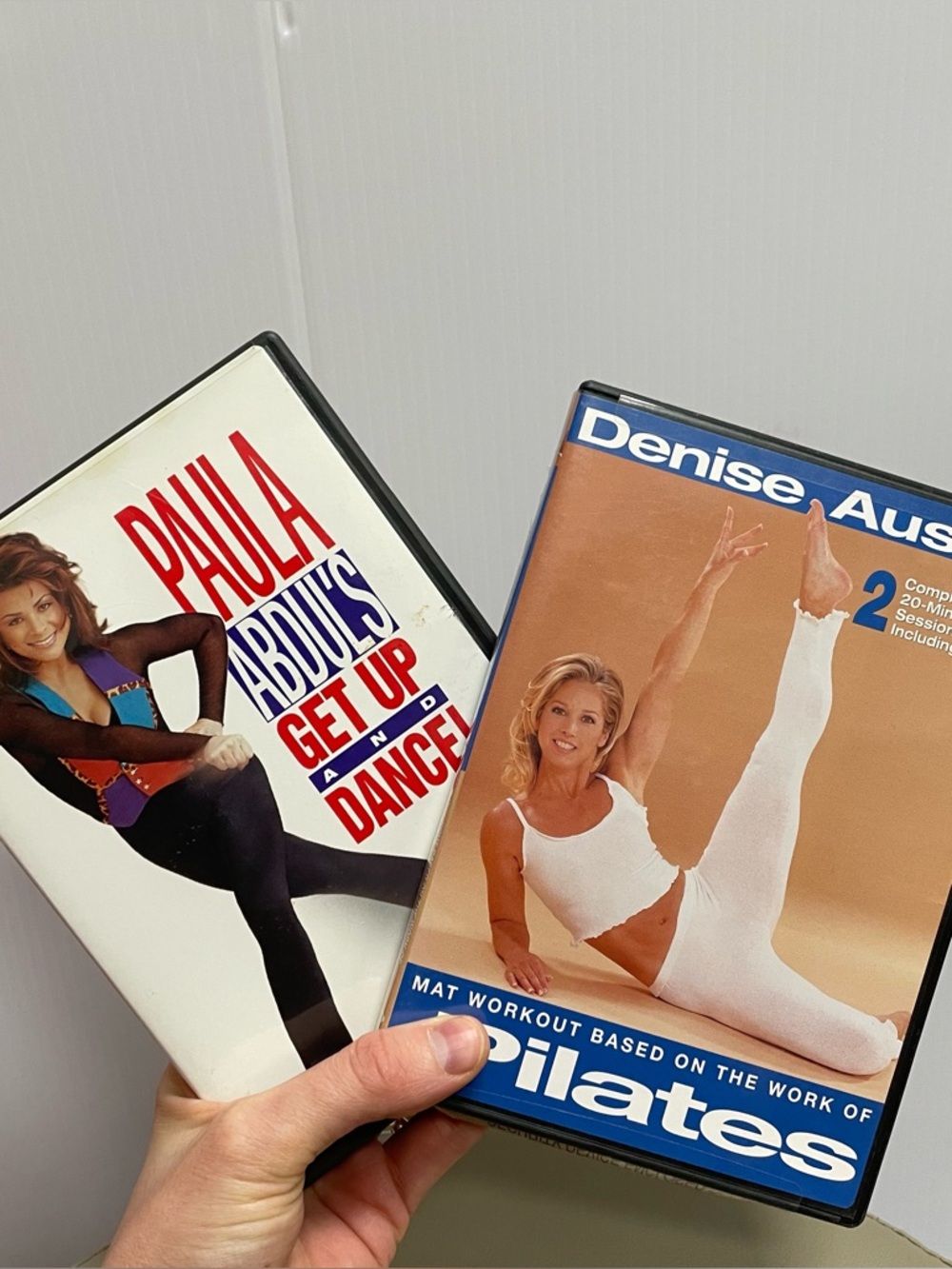 VINTAGE 1994 & 2000 WOMENS FITNESS DVD SET PILATES & AEROBIC DANCE WORKOUT